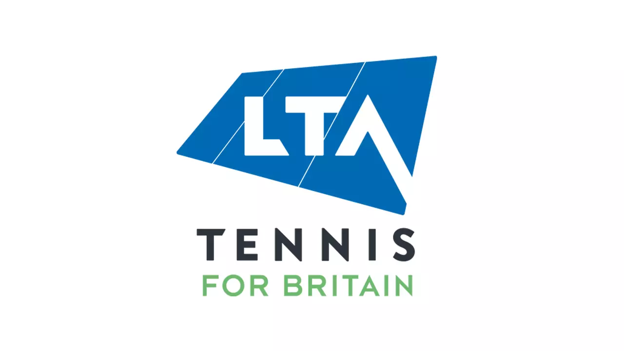 Lawn Tennis Association Logo in Colour