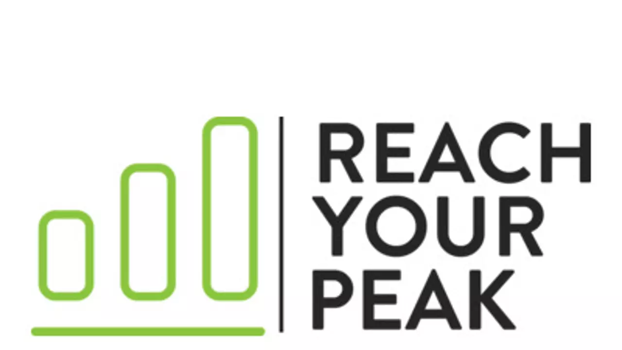 An image of the Reach Your Peak logo 