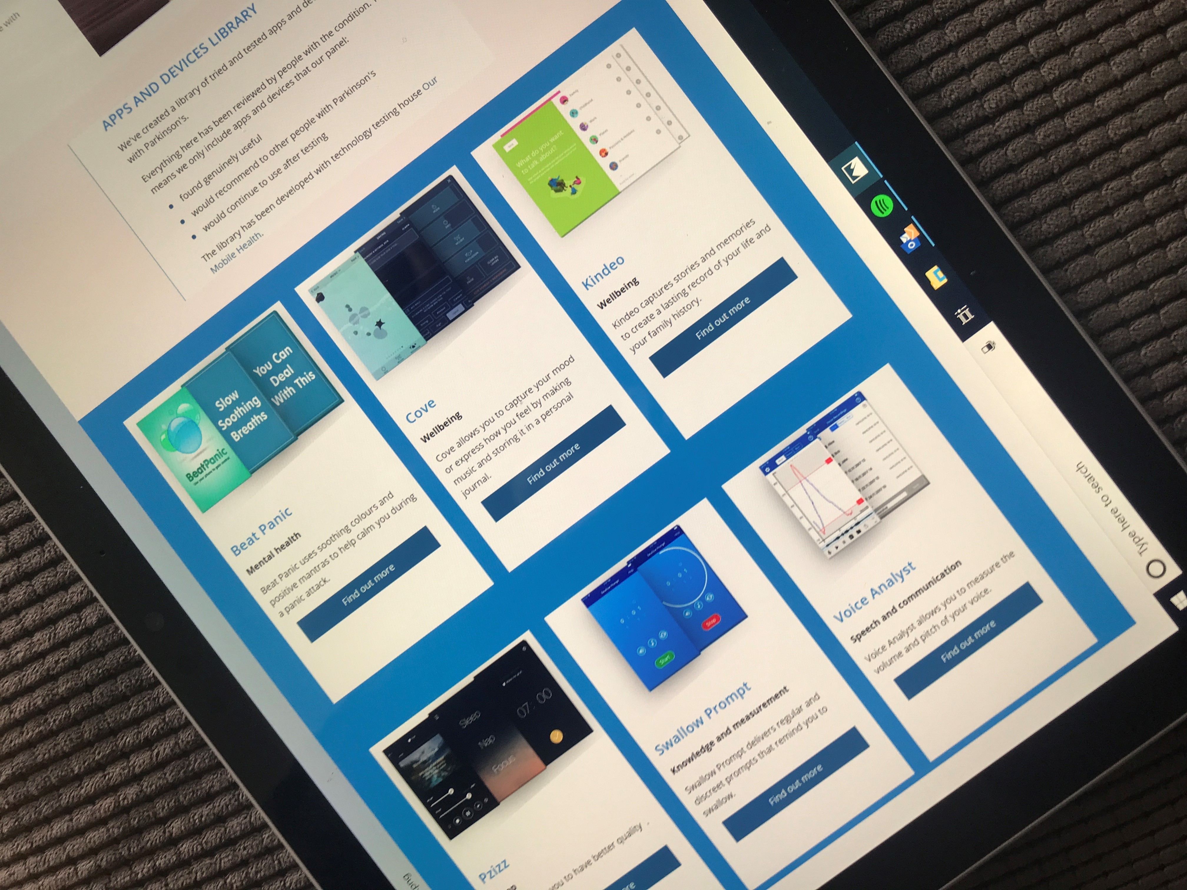 Using technology to fight Parkinson's: first dedicated apps and devices library launched | Parkinson's UK