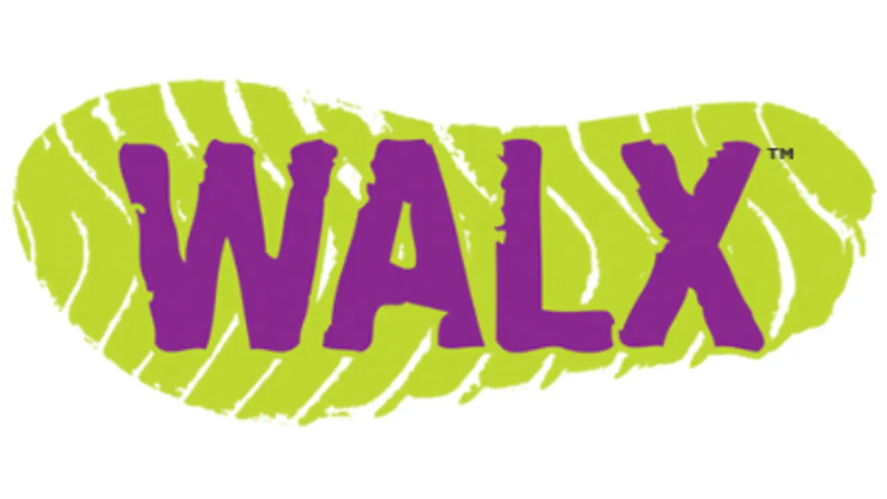 An image of the Walx logo in green and purple