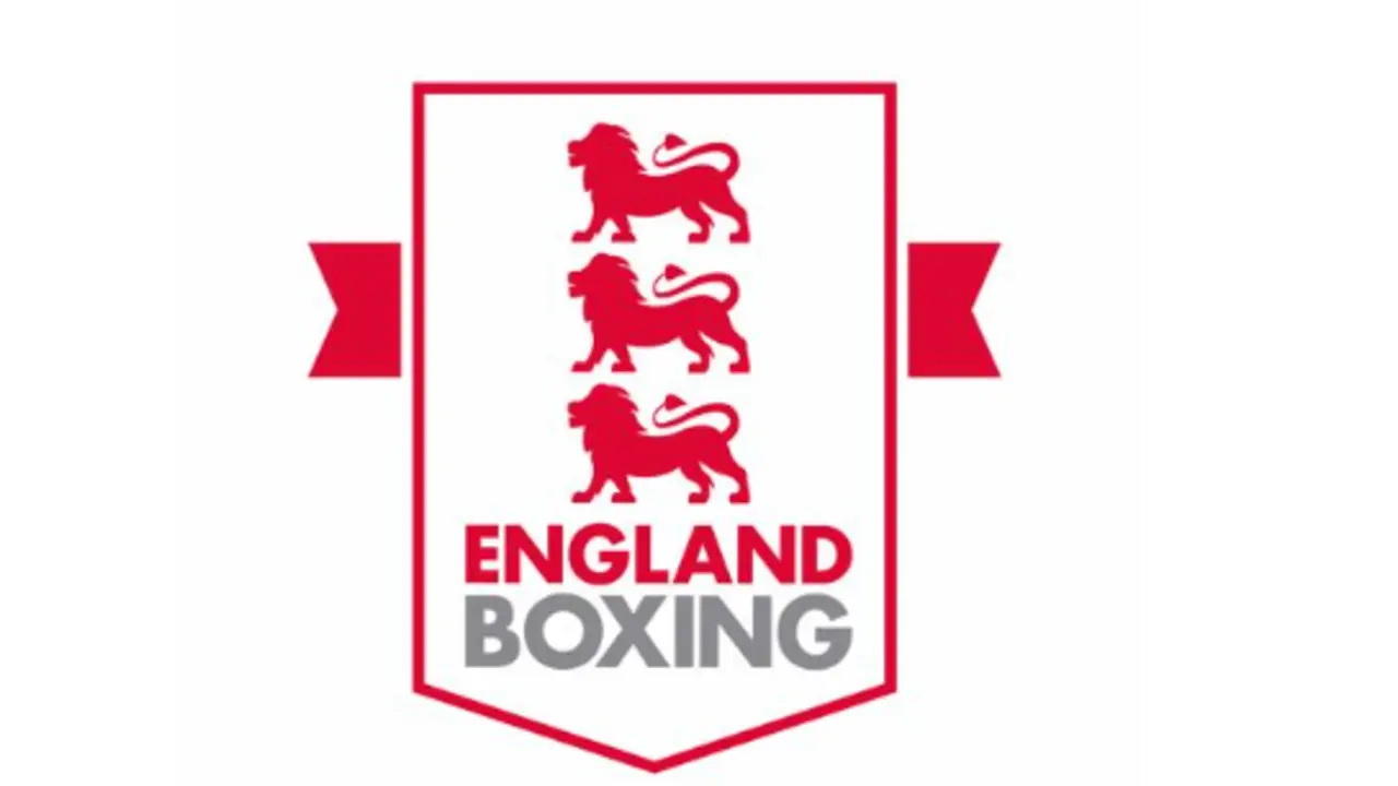 An image of the England Boxing logo in red and white