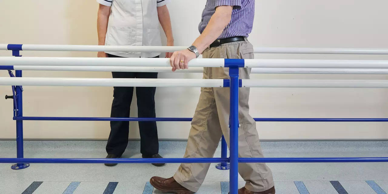 Physiotherapy session