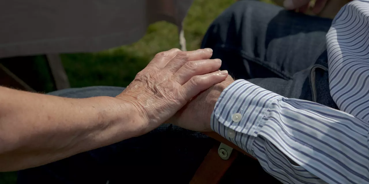 Holding hands