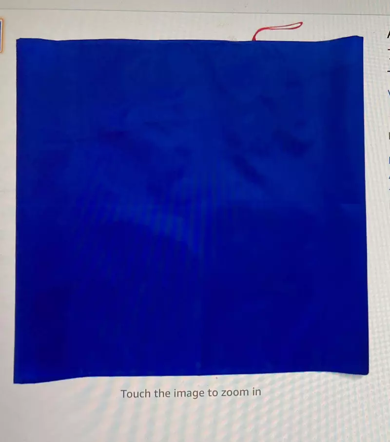 Blue glidesheet