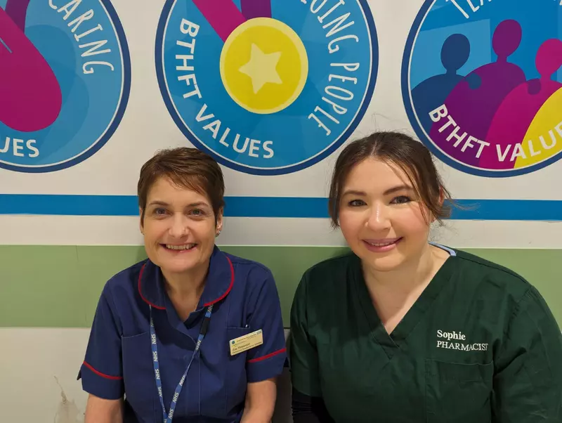 Zoe Ridewood and Sophie Detraux, Bradford Teaching Hospitals NHS Foundation Trust.