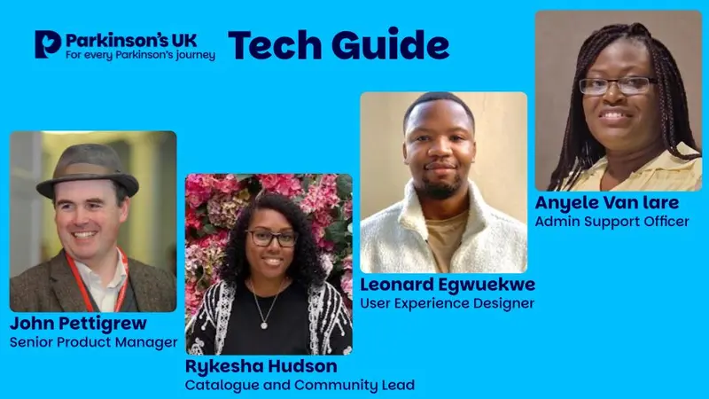 The Tech Guide team, John Pettigrew, Rykesha Hudson, Leonard Egwuekwe, Anyele Van lare